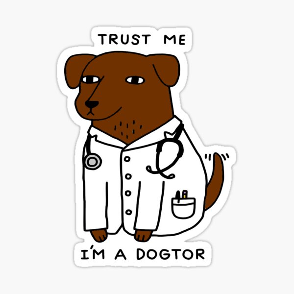 Dogtor Sticker