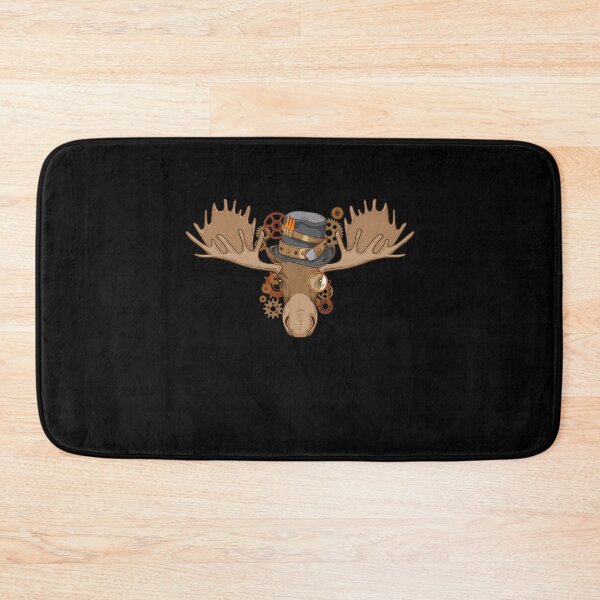Item preview, Moose Lover Men Steampunk Animals Gift Victorian Age Moose designed and sold by DSWShirts.