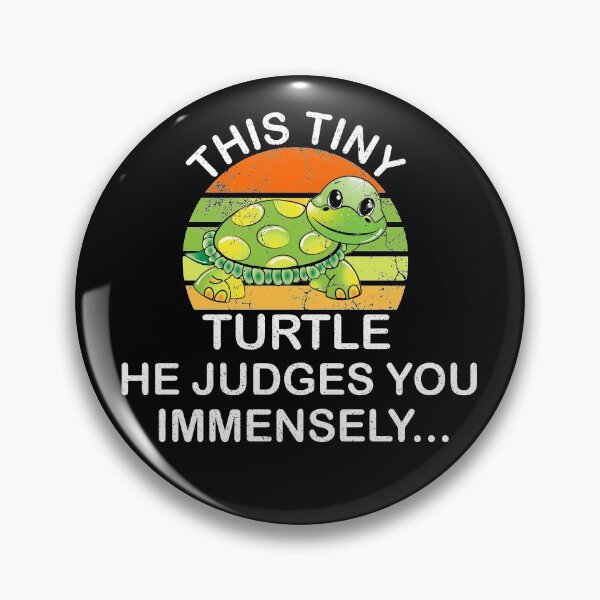 Item preview, This Turtle... He Judges You Essential... - Women, Men, Kids, Turtle Lovers designed and sold by Wadia Hamda.