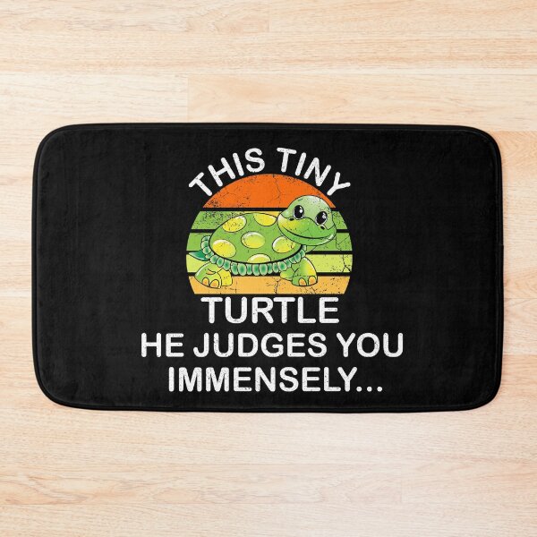 Item preview, This Turtle... He Judges You Essential... - Women, Men, Kids, Turtle Lovers designed and sold by Wadia Hamda.