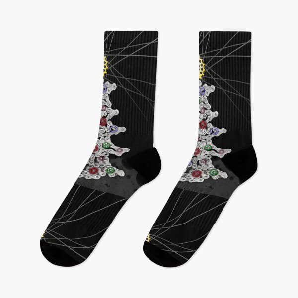 Item preview, Bike Chain Cycling Christmas Tree designed and sold by Normandie Rainwater.