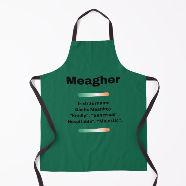 Item preview, Meagher Family Surname Meaning Black Text designed and sold by teewearstyle.