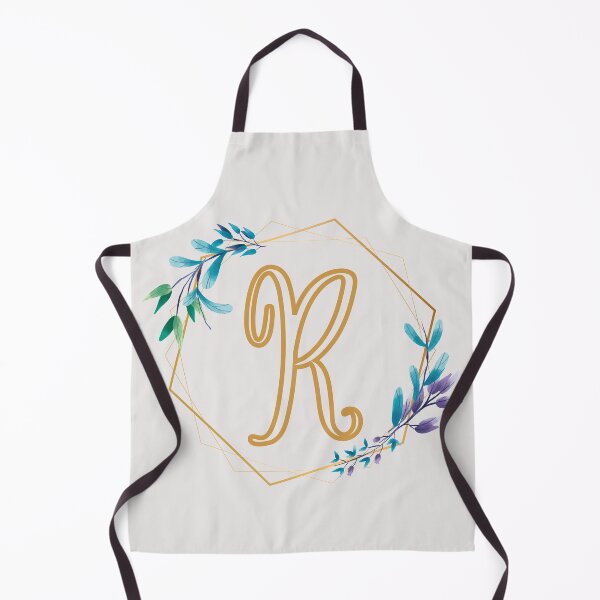 Item preview, Cursive Letter R Floral Frame designed and sold by LetterMom.