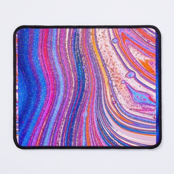 Item preview, Colorful Pink & Blue Liquid Marble, Vibrant Painting designed and sold by newburyboutique.