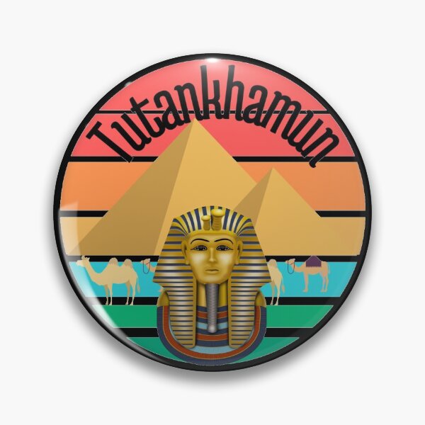 Item preview,  Tutankhamun Vector - Great Pyramids Of Giza  designed and sold by Sonatablue.