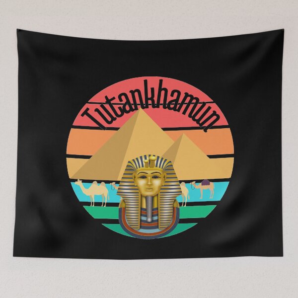 Item preview,  Tutankhamun Vector - Great Pyramids Of Giza  designed and sold by Sonatablue.