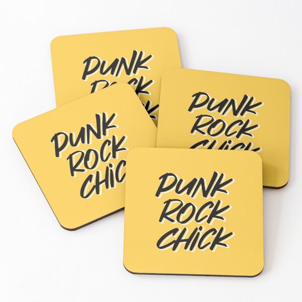 Item preview, Punk Rock Chick - Black and Yellow designed and sold by TheMajesticGoat.