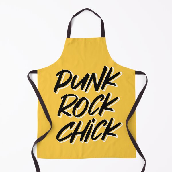 Item preview, Punk Rock Chick - Black and Yellow designed and sold by TheMajesticGoat.