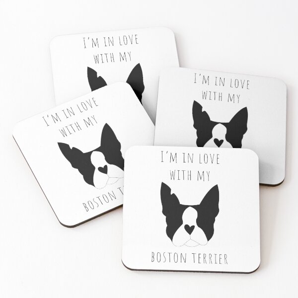 Item preview, I'm in love with my Boston Terrier designed and sold by theJunodesigns.