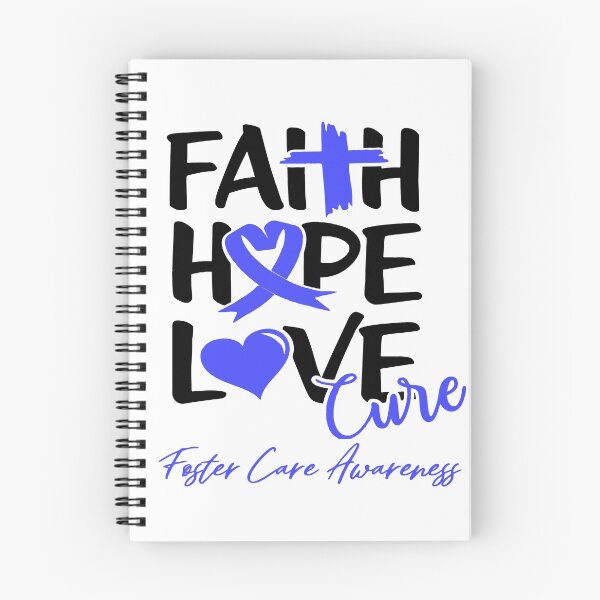 Item preview, Faith Hope Love Cure Foster Care Awareness designed and sold by Grooffos.