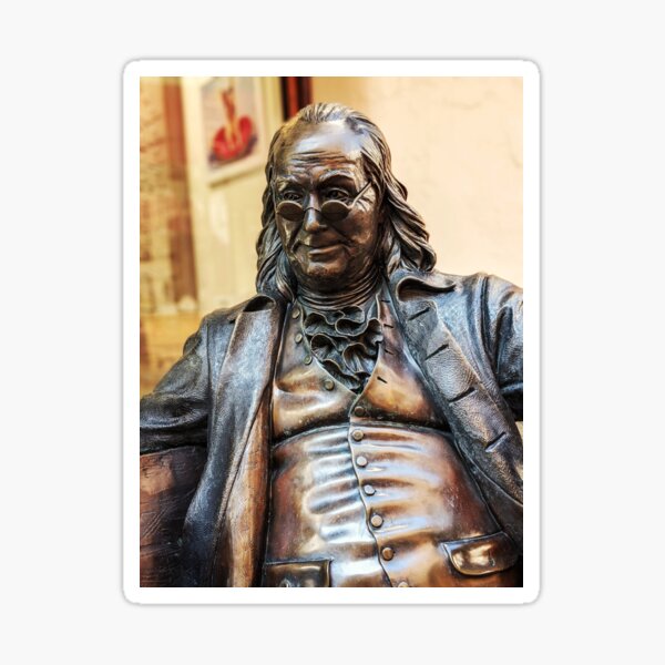Ben Franklin Sticker