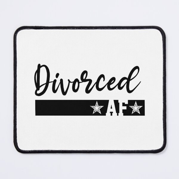 Item preview, divorced funny sarcastic offended divorce saying Divorced AF christmas  gift ,  meme for adults designed and sold by joygift369.