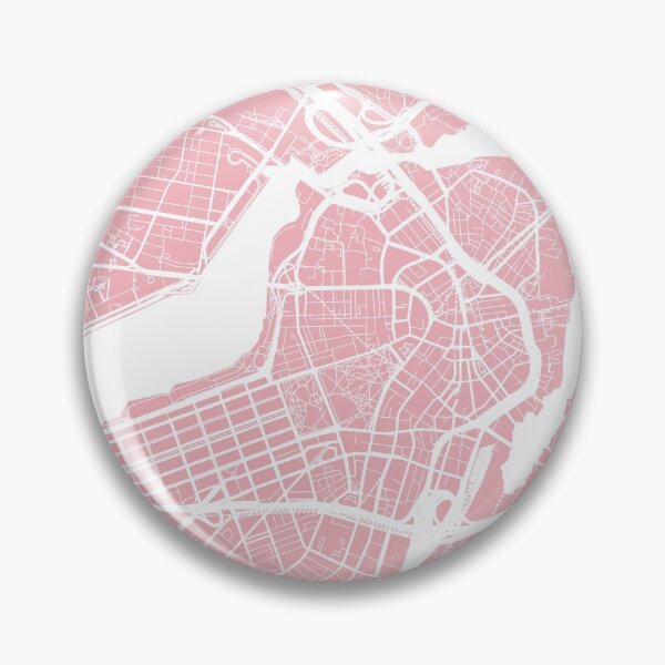 Item preview, Boston, Massachusetts, City Map - Pink designed and sold by helloadventure.