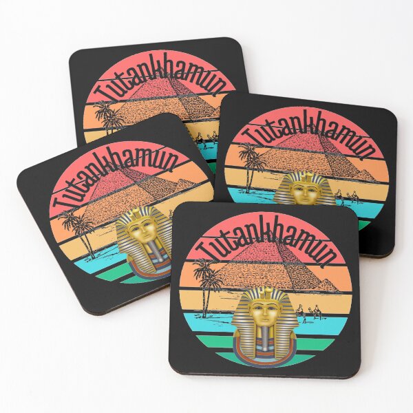 Item preview, Tutankhamun Great Pharao Vector - Great Pyramids Of Giza  designed and sold by Sonatablue.