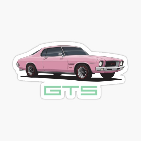Item preview, HQ GTS Monaro - Pink designed and sold by mtsala illustrations.