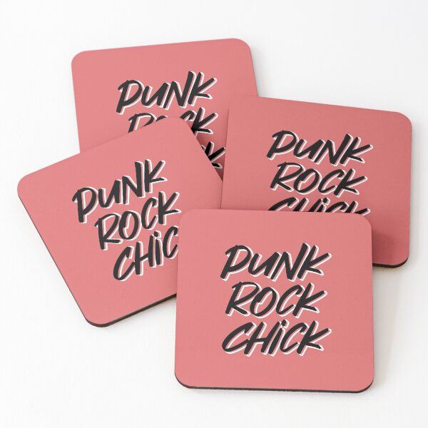 Item preview, Punk Rock Chick - Reddish Pink designed and sold by TheMajesticGoat.