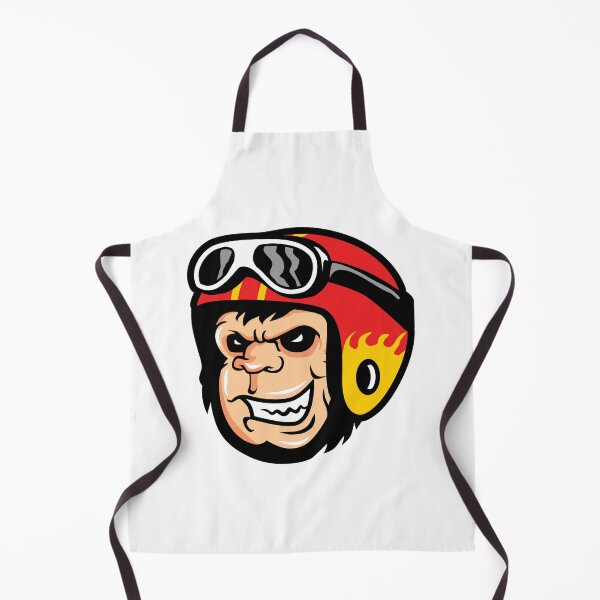 Item preview, Racing Monkey illustration - Cool Monkey Design Gift Idea For Monkey Lovers designed and sold by Prince - Bestseller ★★★★★.