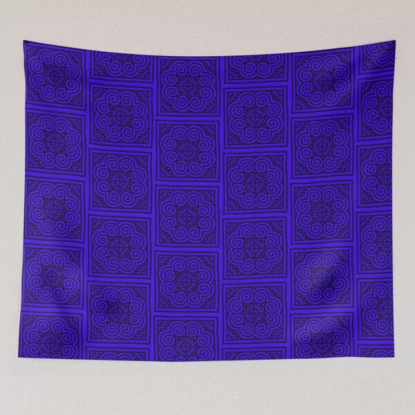 Item preview, Elephant Foot Pattern Blue designed and sold by BabyVueHmongG.
