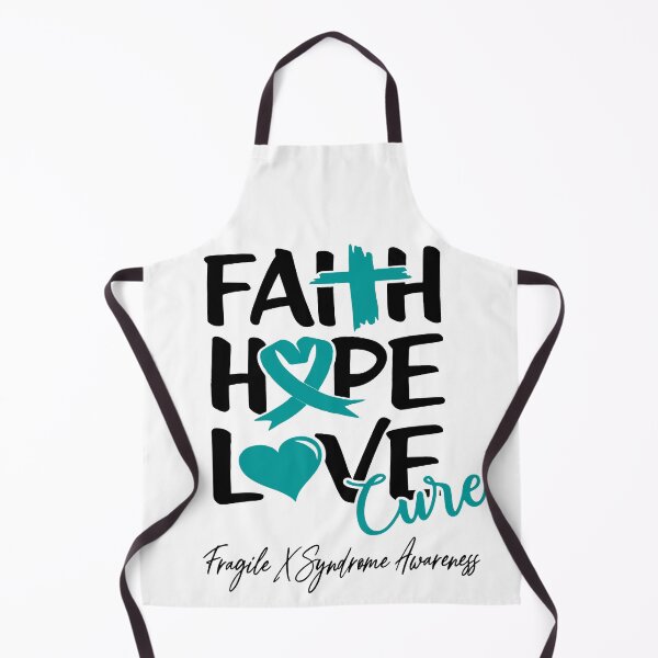 Item preview, Faith Hope Love Cure Fragile X Syndrome Awareness designed and sold by Grooffos.