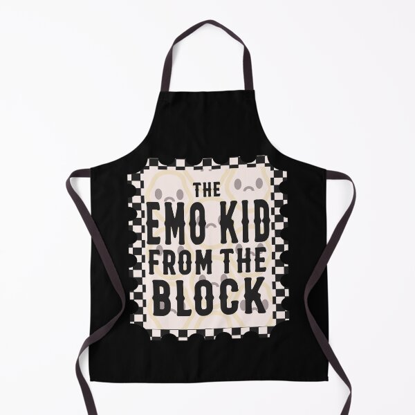 Item preview, The Emo Kid From The Block Sad Face designed and sold by racharanha.