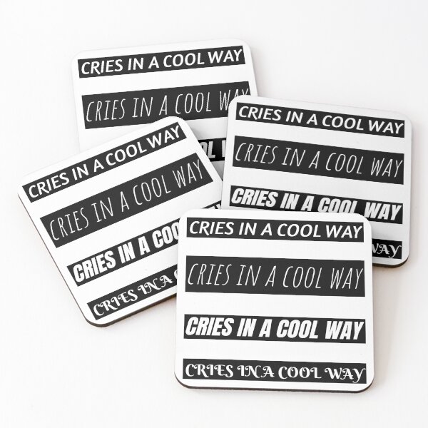 Item preview, Cries In A Cool Way designed and sold by Rainbows Rock.