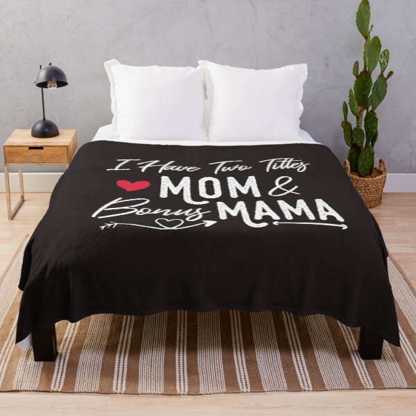 Item preview, I Have Two Titles Mom And bonus Mama : cute family gift idea for mom designed and sold by Mer Yem.