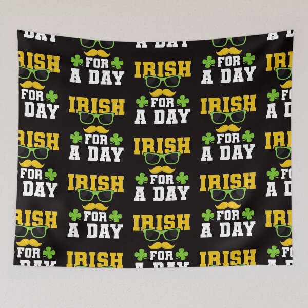 Item preview, Funny St. Paddy Shenanigans Irish For A Day designed and sold by MagicSD Designs.