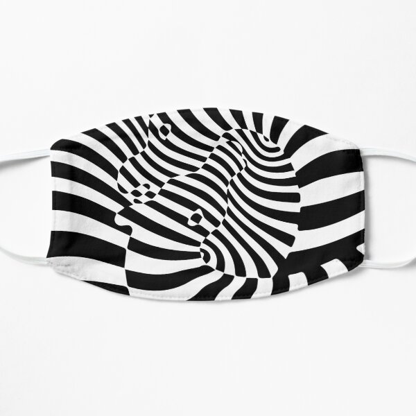 victor vasarely Flat Mask