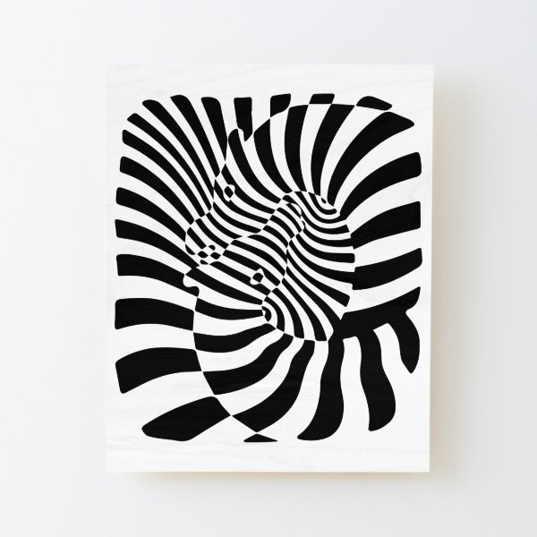 victor vasarely Wood Mounted Print