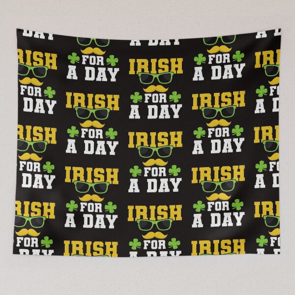 Item preview, Funny St. Paddy Shenanigans Irish For A Day designed and sold by MagicSD Designs.
