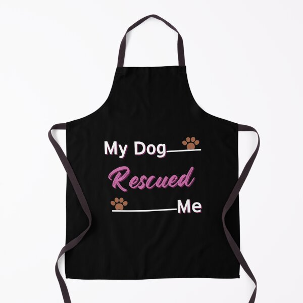 Item preview, My Dog Rescued Me Funny Dogs designed and sold by justbejoker.