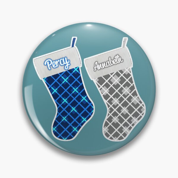 Item preview, Percy Jackson - Percabeth's Christmas Stockings designed and sold by babyimfull.