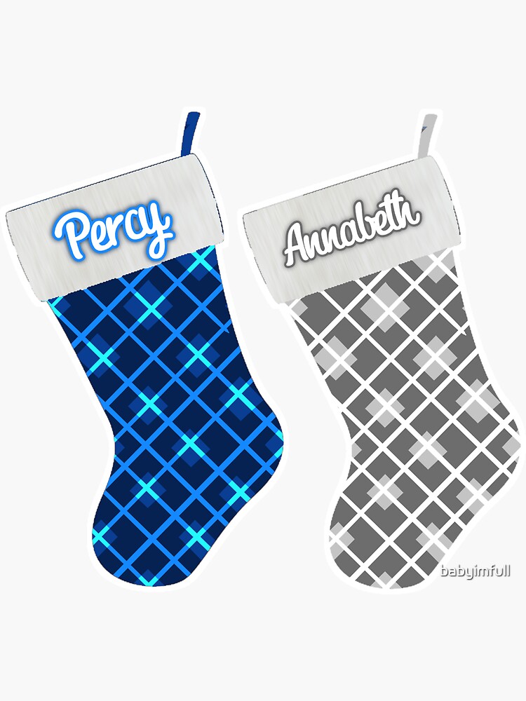 Stocking christmas percy jackson