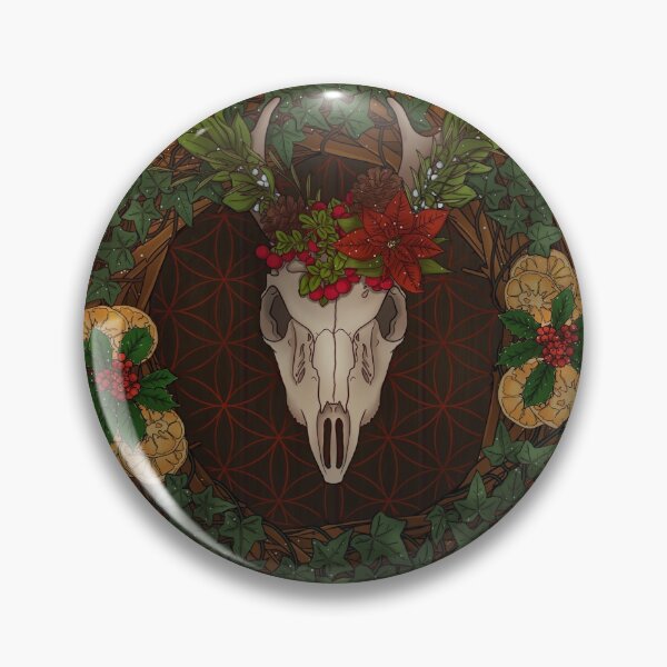 Item preview, Yuletide Blessings designed and sold by ButtonArt.