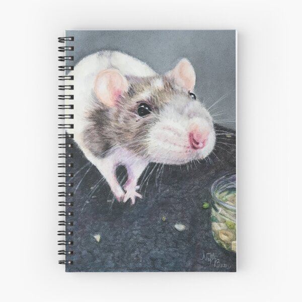 Item preview, Cute little rat eating peas | pet designed and sold by NathBros.