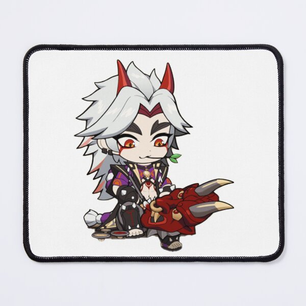 Item preview, Genshin Impact Arataki Itto Chibi Cute designed and sold by Omagatoki.