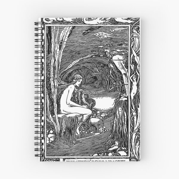 Item preview, Undine by the river  designed and sold by ArtHistoryLover.