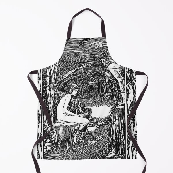 Item preview, Undine by the river  designed and sold by ArtHistoryLover.