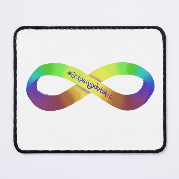 Item preview, #ActuallyAutistic designed and sold by Thriving Autist.