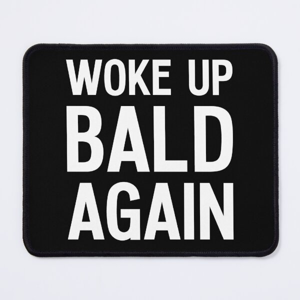 Item preview, Funny Bald Joke designed and sold by Huhnerdieb Apparel.