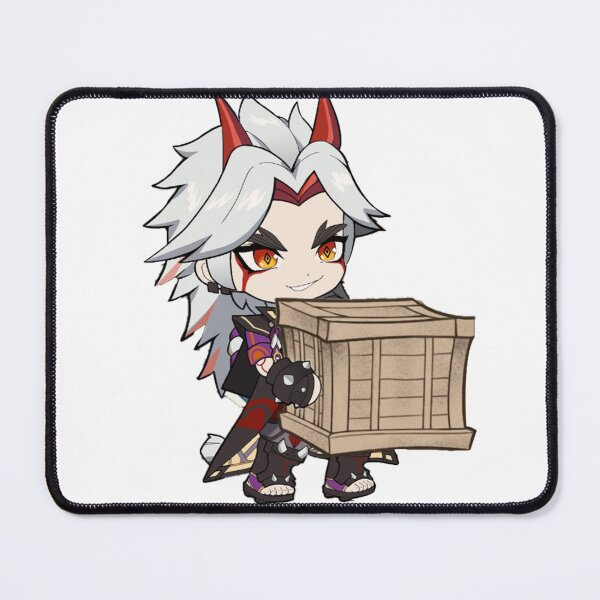 Item preview, Genshin Impact Arataki Itto Chibi Cute designed and sold by Omagatoki.