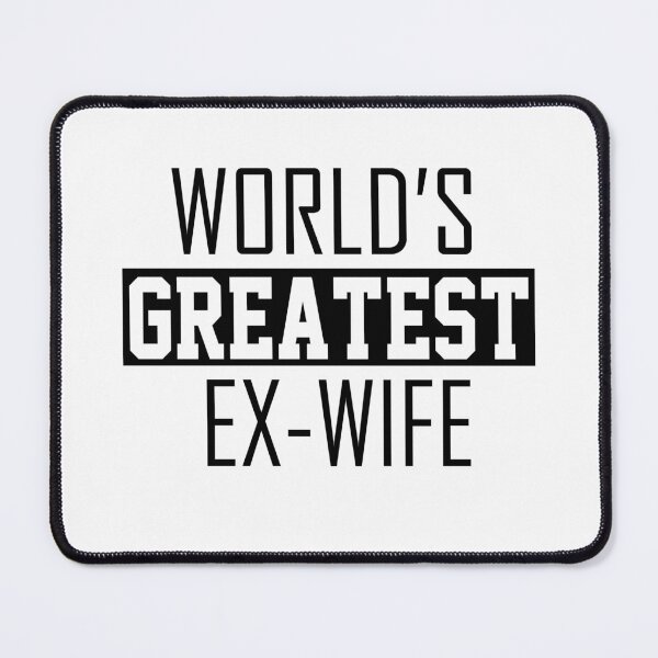 Item preview, Worlds Greatest Ex Wife funny sarcastic offended divorce saying Divorced AF christmas  gift ,  meme for adults designed and sold by joygift369.