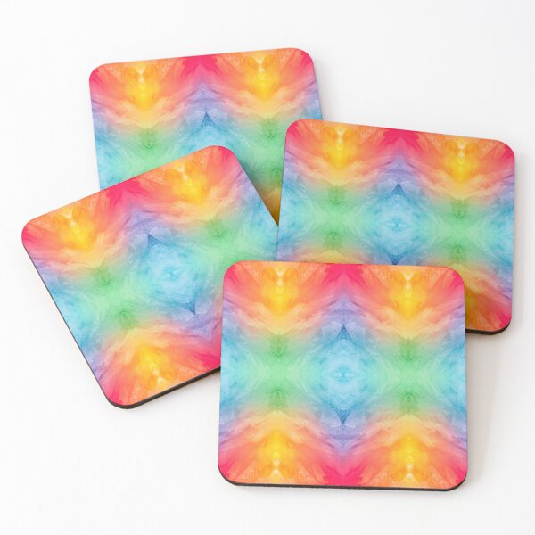 Item preview, Rainbow Watercolor Kaleidoscope Pattern  designed and sold by Designs By YL.
