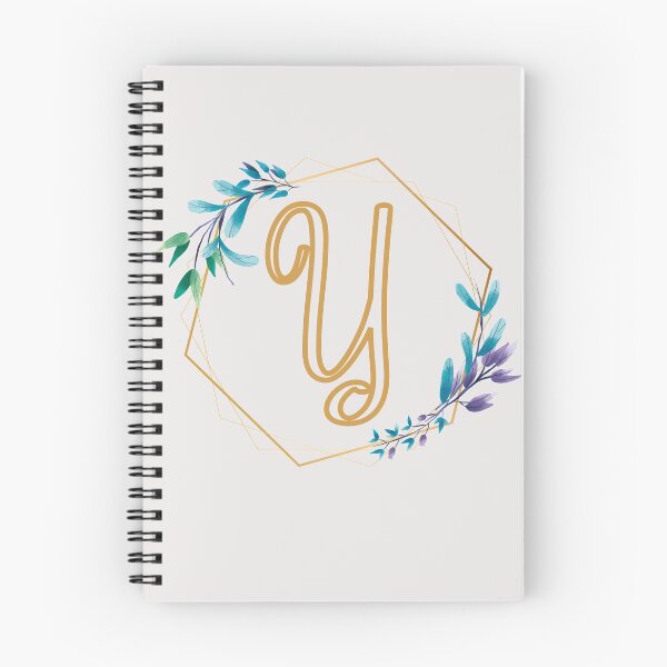 Item preview, Cursive Letter Y Floral Frame designed and sold by LetterMom.