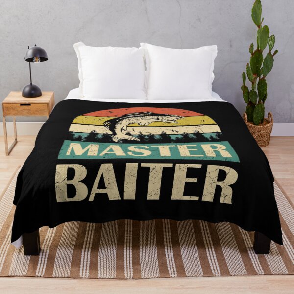 Item preview, Master Baiter Retro Vintage Sunset Funny Fishing Gift designed and sold by EvengoDesign89.