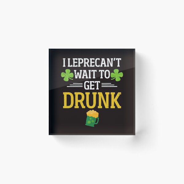 Item preview, Funny St. Paddy Shenanigans I Leprecan't Wait designed and sold by MagicSD Designs.