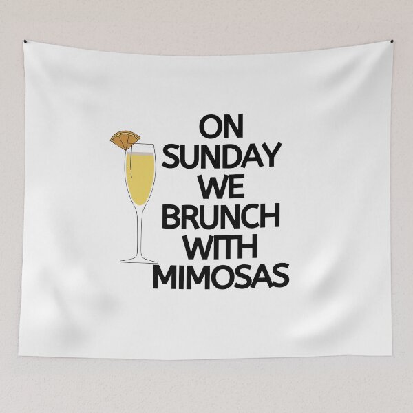 Item preview, On sunday we brunch with mimosas designed and sold by Hoffman-Design.
