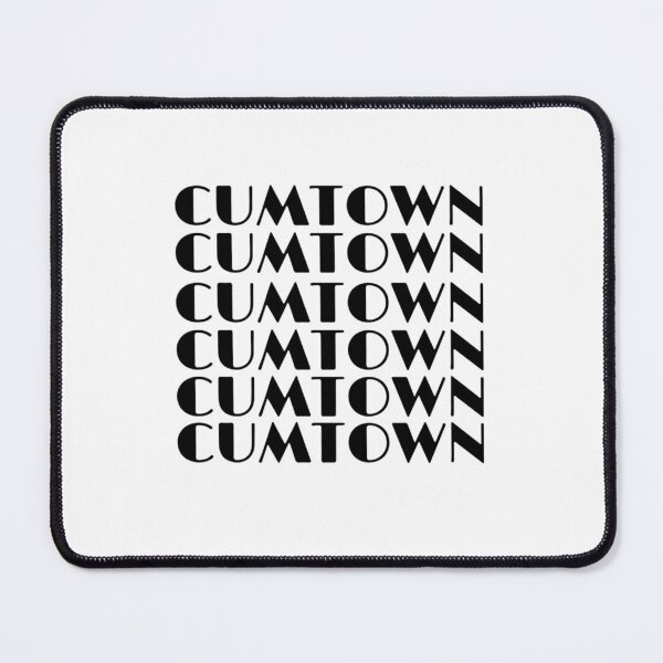 Item preview, Cum Town in Black and White   designed and sold by KaiChadwick.