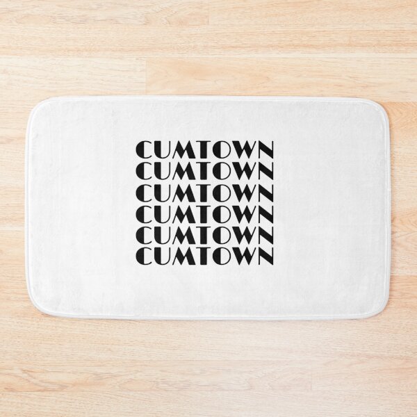 Item preview, Cum Town in Black and White   designed and sold by KaiChadwick.