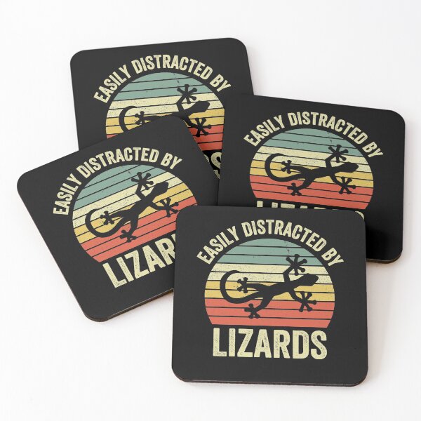 Item preview, Easily Distracted By Lizards Funny Lizard Gecko designed and sold by cimibaka25.